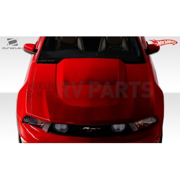 Extreme Dimensions Hood - Primered Fiberglass Black - 105861