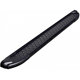Romik USA Running Board Black Anodized Aluminum Stationary - 61617419