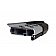 Romik USA Running Board Black Anodized Aluminum Stationary - 61617419