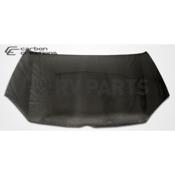 Extreme Dimensions Hood - Gloss Carbon Fiber Black - 105244-8
