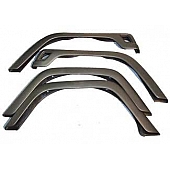 Omix-Ada Fender Flare - Black Thermoplastic Set Of 4 - 1160302