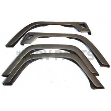 Omix-Ada Fender Flare - Black Thermoplastic Set Of 4 - 1160302