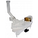 Dorman (OE Solutions) Windshield Washer Reservoir - Plastic White - 603045