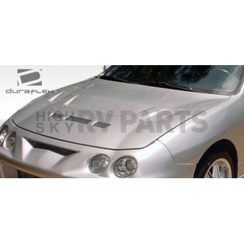 Extreme Dimensions Hood - Primered Fiberglass Black - 105523