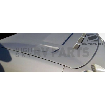 Extreme Dimensions Hood - Primered Fiberglass Black - 105523-1