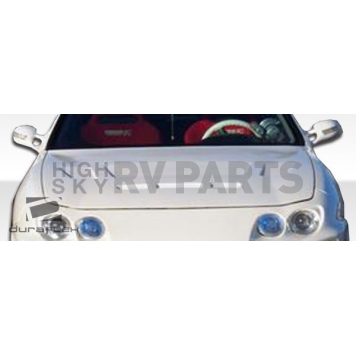 Extreme Dimensions Hood - Primered Fiberglass Black - 105523-2