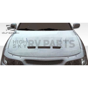 Extreme Dimensions Hood - Primered Fiberglass Black - 105523-3