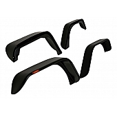 Paramount Automotive Fender Flare - Black ABS Plastic Black Set Of 4 - 580305