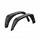 Paramount Automotive Fender Flare - Black Steel Black Set Of 2 - 510713