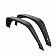 Paramount Automotive Fender Flare - Black Steel Black Set Of 2 - 510713