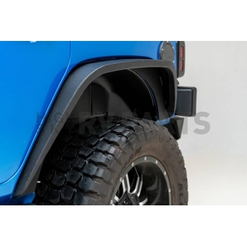 Paramount Automotive Fender Flare - Black Steel Black Set Of 2 - 510713-3