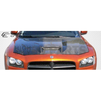 Extreme Dimensions Hood - Gloss Carbon Fiber Black - 104748
