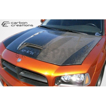 Extreme Dimensions Hood - Gloss Carbon Fiber Black - 104748-1