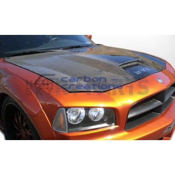 Extreme Dimensions Hood - Gloss Carbon Fiber Black - 104748-4