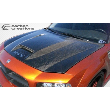 Extreme Dimensions Hood - Gloss Carbon Fiber Black - 104748-6