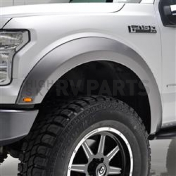 Paramount Automotive Fender Flare - Black ABS Plastic Black Set Of 4 - 580411