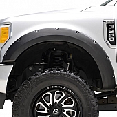 Paramount Automotive Fender Flare - Black ABS Plastic Black Set Of 4 - 580412