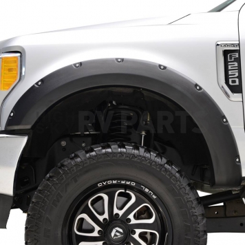 Paramount Automotive Fender Flare - Black ABS Plastic Black Set Of 4 - 580412