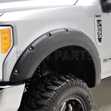 Paramount Automotive Fender Flare - Black ABS Plastic Black Set Of 4 - 580412-1