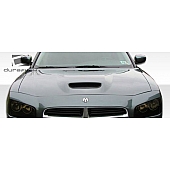 Extreme Dimensions Hood - Primered Fiberglass Black - 104853