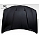 Extreme Dimensions Hood - Primered Fiberglass Black - 104853