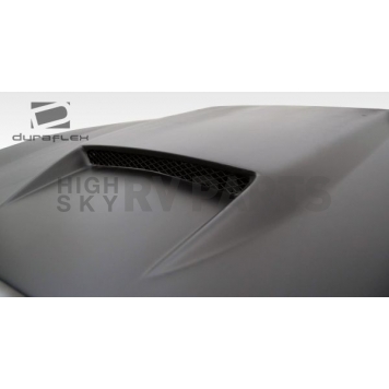 Extreme Dimensions Hood - Primered Fiberglass Black - 104853-2