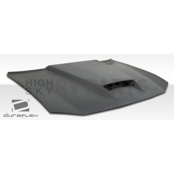 Extreme Dimensions Hood - Primered Fiberglass Black - 104853-4