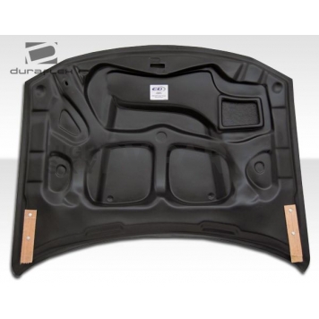 Extreme Dimensions Hood - Primered Fiberglass Black - 104853-7
