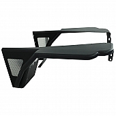Paramount Automotive Fender Flare - Black Steel Black Set Of 2 - 510042