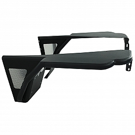 Paramount Automotive Fender Flare - Black Steel Black Set Of 2 - 510042