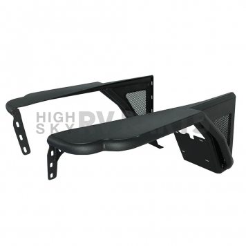 Paramount Automotive Fender Flare - Black Steel Black Set Of 2 - 510042-2