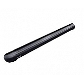Romik USA Running Board Black Anodized Aluminum Stationary - 21719419