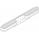 Westin Automotive Bumper DiamondStep 1-Piece Design Steel Black - 63000