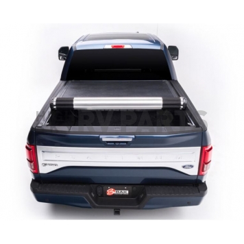 BAK Industries Tonneau Cover Hard Roll-Up Black Gloss Aluminum/ Vinyl - 39309-1