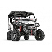 Warn Bumper 1-Piece Design Steel Black - 101700
