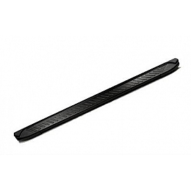 Romik USA Running Board Black Powder Coated Aluminum Stationary - 62351419