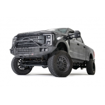 Warn Bumper Ascent 1-Piece Design Steel Black - 107290-1
