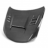 Seibon Carbon Hood - CW Style Carbon Fiber Black - 5654