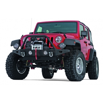 Warn Bumper Rock Crawler 1-Piece Design Steel Black - 61859