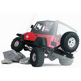 Warn Bumper Rock Crawler 1-Piece Design Steel Black - 65508