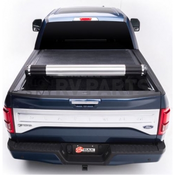 BAK Industries Tonneau Cover Hard Roll-Up Black Aluminum - 39339-1