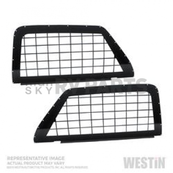 Westin Public Safety Window Guard - Powder Coated Steel Black - 3516005