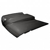 ProEFX Hood - Cowl Induction Electro Deposit Primer (EDP) Steel Black - C1088V1A