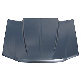 ProEFX Hood - Standard Straight Cowl Electro Deposit Primer (EDP) Steel Black - EFXCOL04V1