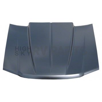 ProEFX Hood - Standard Straight Cowl Electro Deposit Primer (EDP) Steel Black - EFXCOL04V1