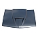 ProEFX Hood - Ram Air Electro Deposit Primer (EDP) Steel Black - EFXS1094V2