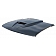 ProEFX Hood - Ram Air Electro Deposit Primer (EDP) Steel Black - EFXS1094V2