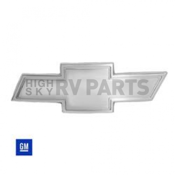 All Sales Emblem - Chevrolet Bow-Tie Silver Aluminum - 96090C
