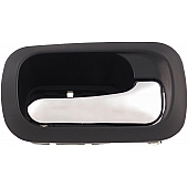 Help! By Dorman Interior Door Handle - Plastic Black Housing With Silver Lever Single - 92695
