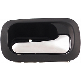 Help! By Dorman Interior Door Handle - Plastic Black Housing With Silver Lever Single - 92695